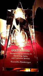 Gold Awardwinner 2014